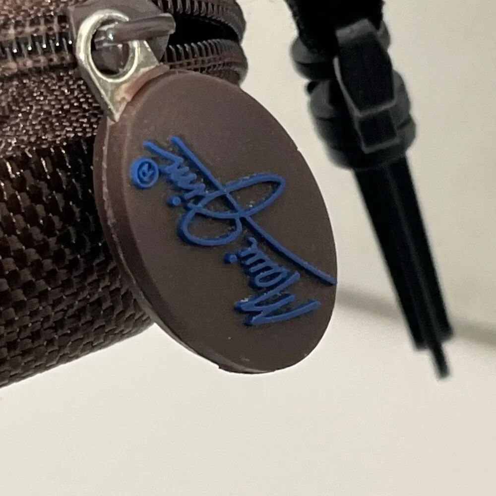 Maui Jim‎ Brown Textured Nylon Clamshell Zip Around Semi-Hard Sunglasses Case